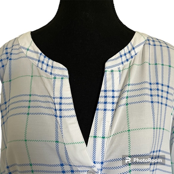 DC Jeans button up plaid Top Size 1X - Picture 6 of 11